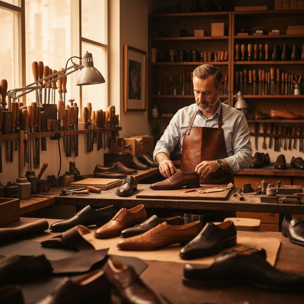 수제화 작업장